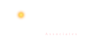 Pooja Associates Logo - white